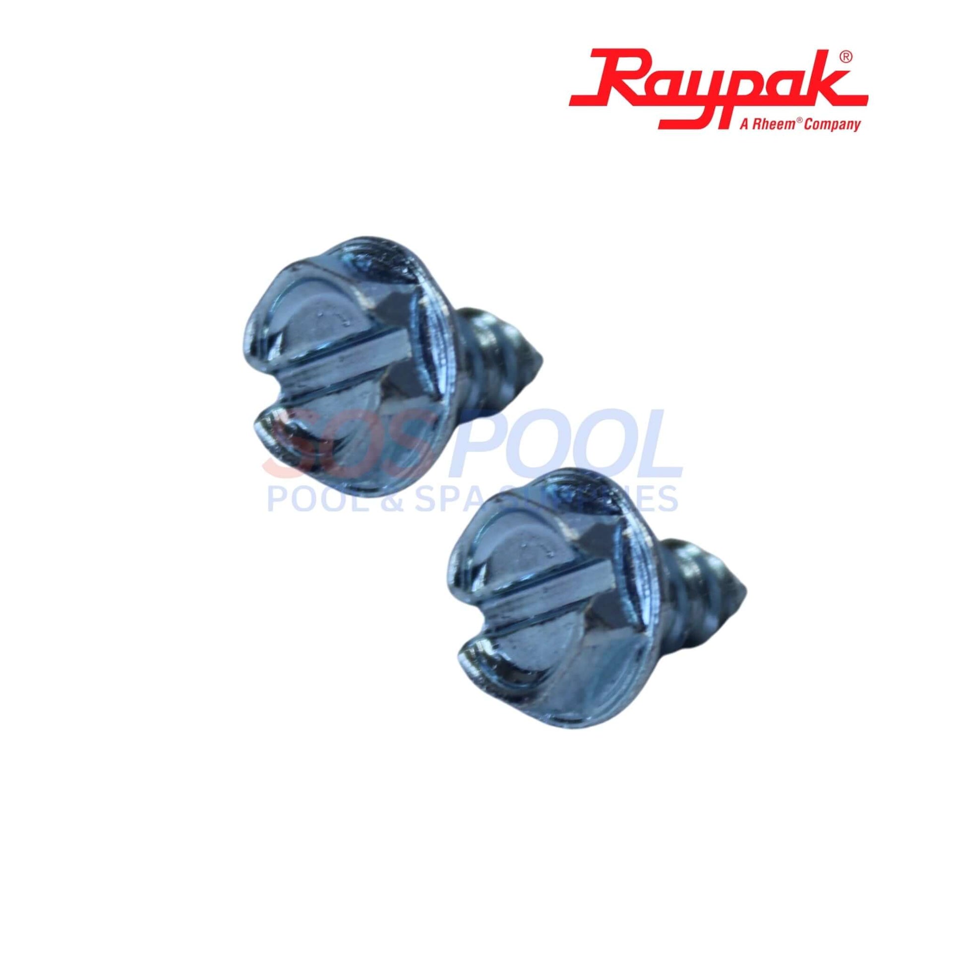 Raypak Temperature Sensor Limit For Avia 264A & 404A | 018853F screws for swimming pool parts, durable metal construction.