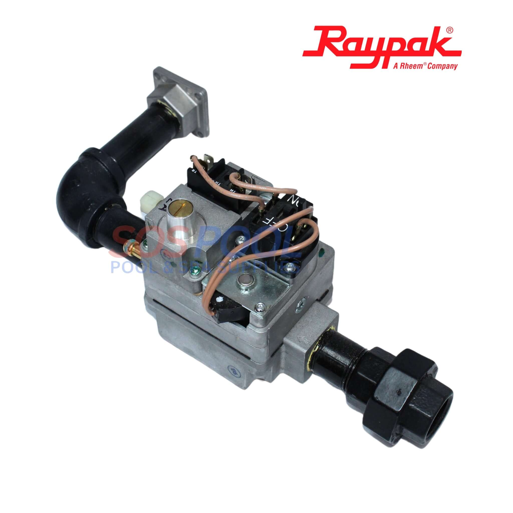 Raypak_Gas_Valve_With_Gas_Line