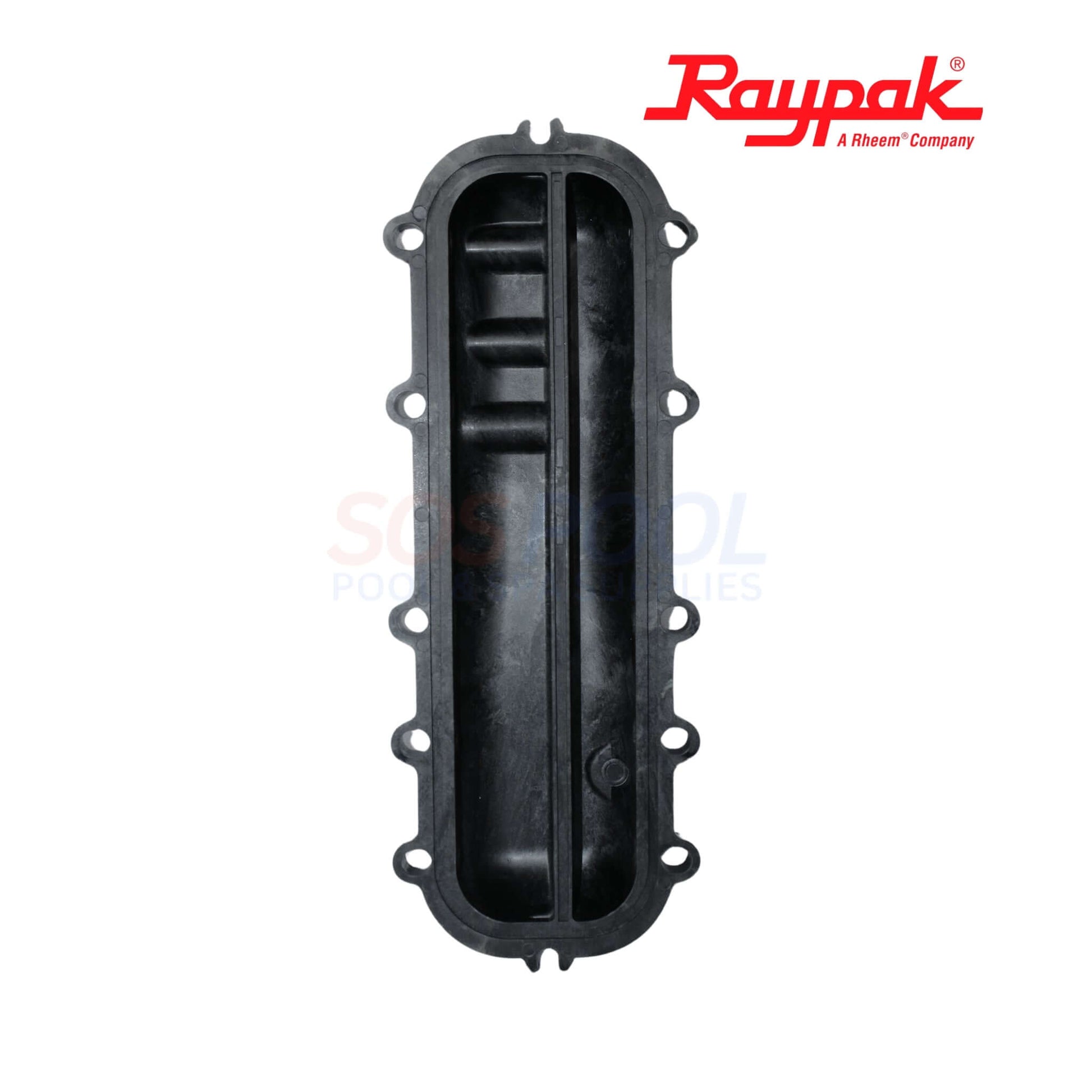 Raypak Return Header for Avia Heaters 264A 404A for optimal water flow, part number 019051F from SOS Pool.