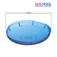 SOS Pool Blue Lens Cover for Amerlite Lights, 7.5" diameter, ideal for enhancing pool ambiance.