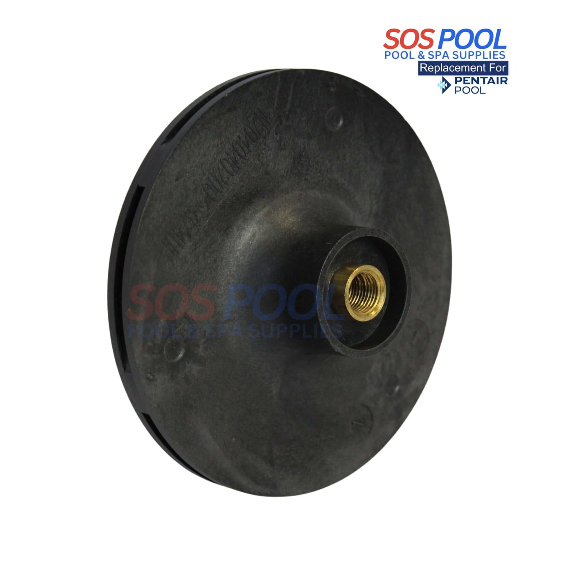 SOSPool Impeller for Pentair WhisperFlo, 0.75HP-1HP, replacement part 073127 for efficient water flow.