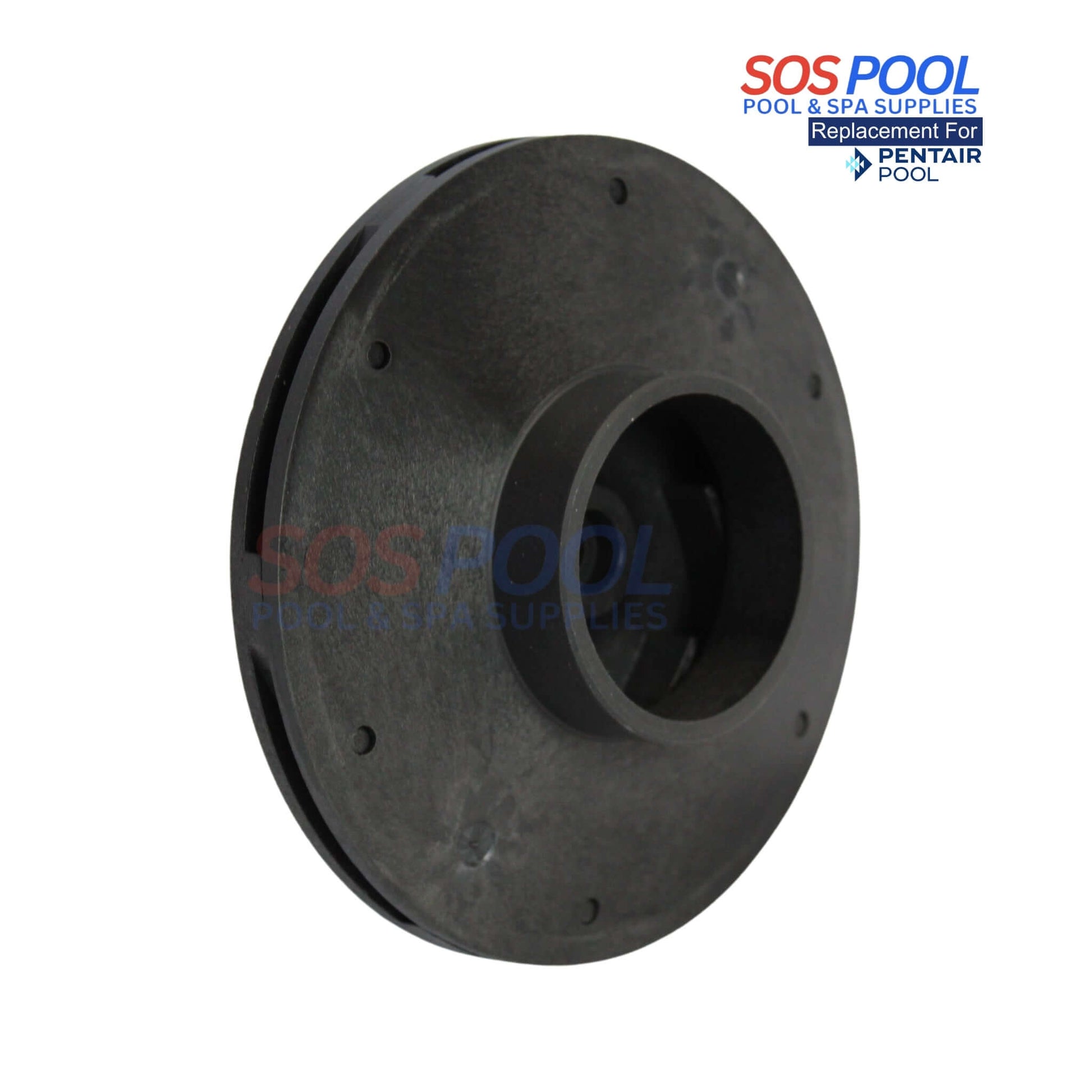 SOS Pool Impeller for Pentair WhisperFlo | Replacement Part 073127 | Efficient Pump Performance 0.75HP - 1HP.