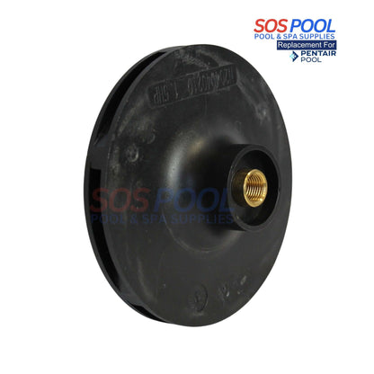 SOS Pool Impeller for Pentair WhisperFlo Pumps, 1.5HP replacement part, model 073129, ensuring efficient pump performance.