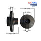SOSPool Impeller for Pentair WhisperFlo Pumps dimensions with labels: 1.5HP, 073129, PCG073129, efficient water circulation.