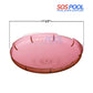 SOSPool Red Lens Cover for Amerlite Pool Lights, 7.5 inch, enhances pool ambiance with vibrant red hue.