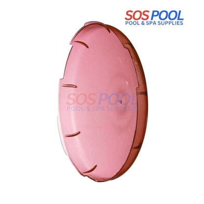 SOSPool Red Lens Cover for Amerlite Pool Lights, 7.5 inch, vibrant red hue for pool ambiance enhancement.