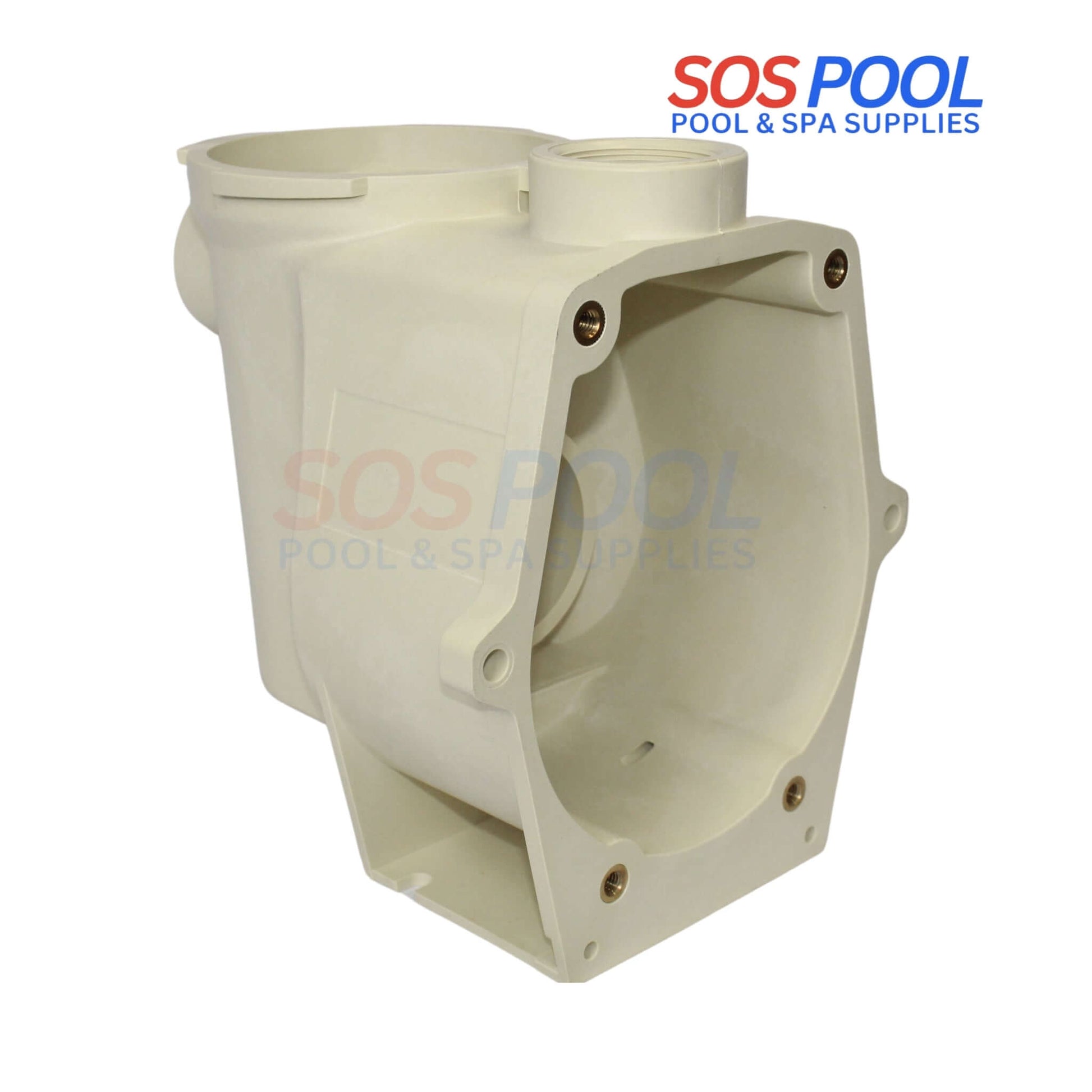 SOSPool Wet End Volute Pot for WhisperFlo Pumps - 2HP Replacement kit component.