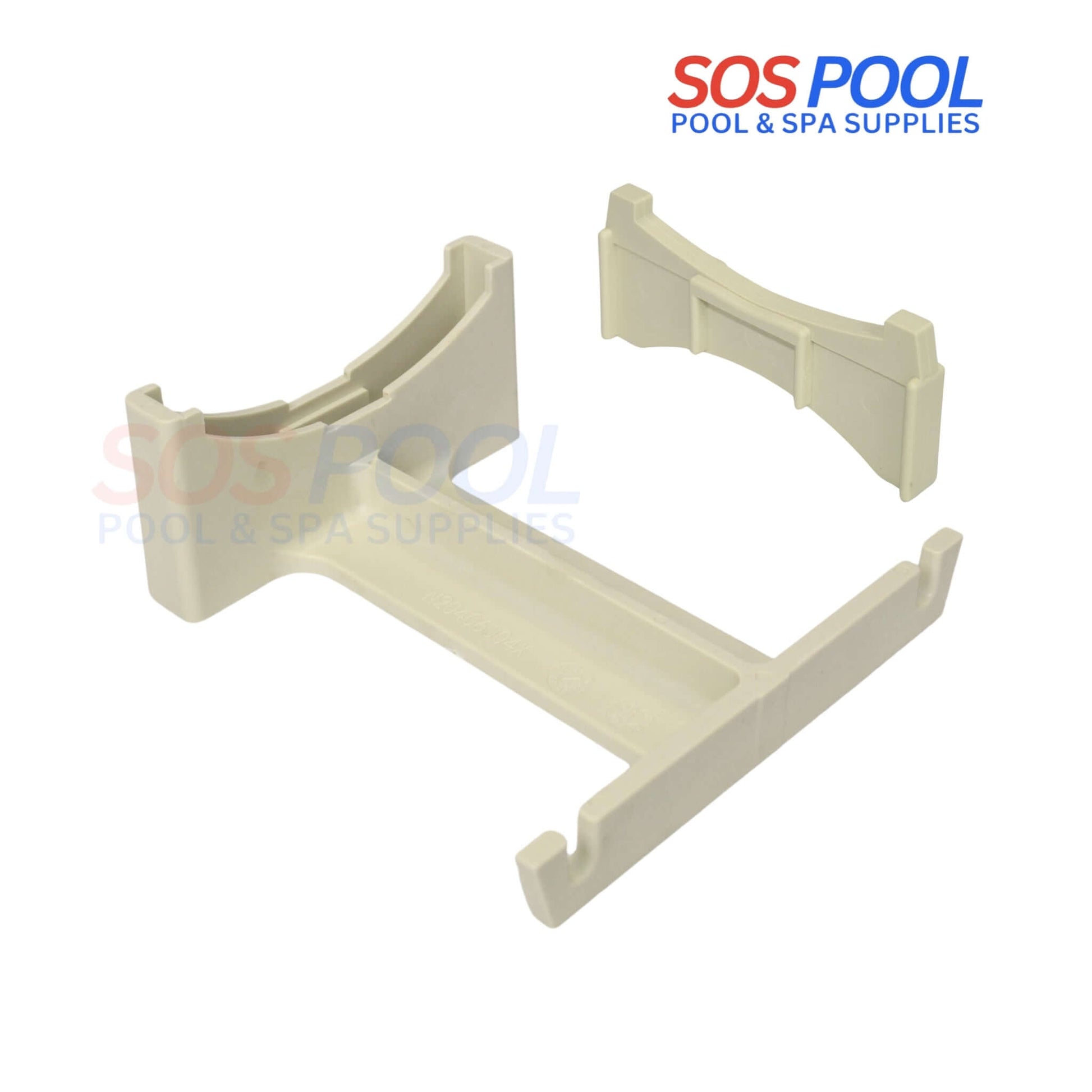 SOS Pool replacement part for pool and spa supplies, featuring durable components in a light color design.