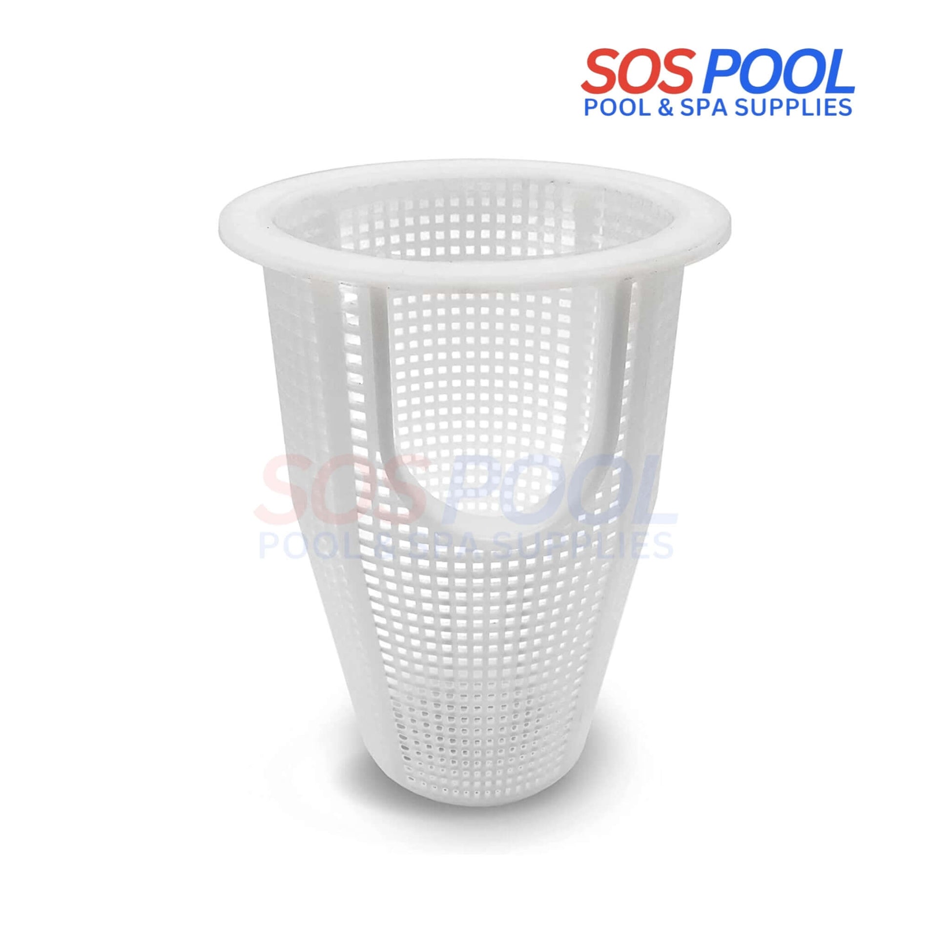 SOS Pool basket replacement for WhisperFlo pumps, high-quality design for efficient filtration.