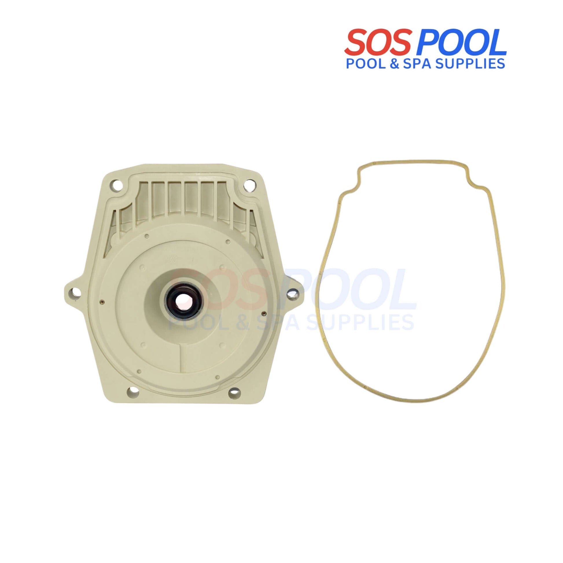 SOSPool Wet End Volute Pot Kit for WhisperFlo Pumps includes housing and O-ring, ideal for 2HP Pentair WhisperFlo.