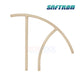 TRTD-130 | Saftron Triton Series Handrail | 30" W x 35" H