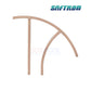 TRTD-130 | Saftron Triton Series Handrail | 30" W x 35" H
