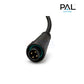 Pal Lighting 80 ft Cable w/ Plug Set for Water Feature Lighting | 64-EG080CPB