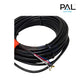 Pal Lighting 80 ft Cable w/ Plug Set for Water Feature Lighting | 64-EG080CPB