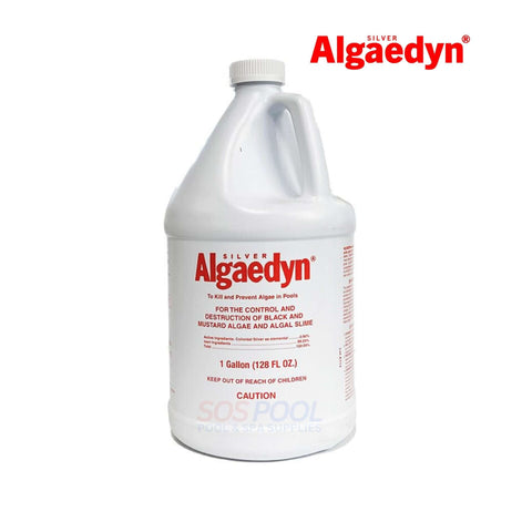 Silver Algaedyn Algae Remover Algaecide | Green and Mustard Algae Remover | Black Algae Remover | 1 Gal | 47-612G