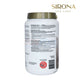 Sirona Spa Chlorinating Granules 4lb | 82132 container showing usage instructions, suitable for spa care and pool supplies.