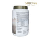 Sirona Spa Chlorinating Granules 4lb | 82132, container with instructions, perfect for spa chlorine treatment from SOS Pool supplies.