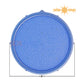 Solar Sun Rings Pool Cover SSR-BL-02 - Plain Blue 5' x 5' SOS Pool Heating Device, UV-resistant design.