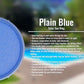 Plain Blue Solar Sun Rings Pool Cover - Solar heating, retains heat, designed for automatic pool cleaners, SOS Pool.