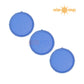 Solar Sun Rings Pool Cover | Plain Blue | 5' x 5' | SSR-BL-02