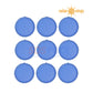 Solar Sun Rings Pool Cover | Plain Blue | 5' x 5' | SSR-BL-02