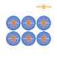 Solar Sun Rings Pool Cover | Sunburst Design | 5' x 5' | SSR-SB-02