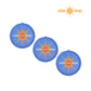 Solar Sun Rings Pool Cover | Sunburst Design | 5' x 5' | SSR-SB-02