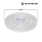 Swimables American Products Skimmer Lid, 9.125" white lid | Perfect for SOS Pool maintenance