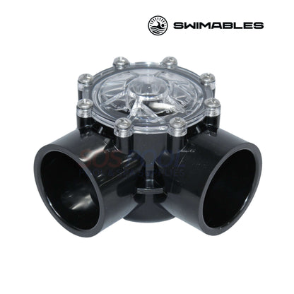 Swimables CPVC 90-Degree Check Valve SW-35-920 for SOS Pool, 2" x 2.5" replacement for Jandy 7512.