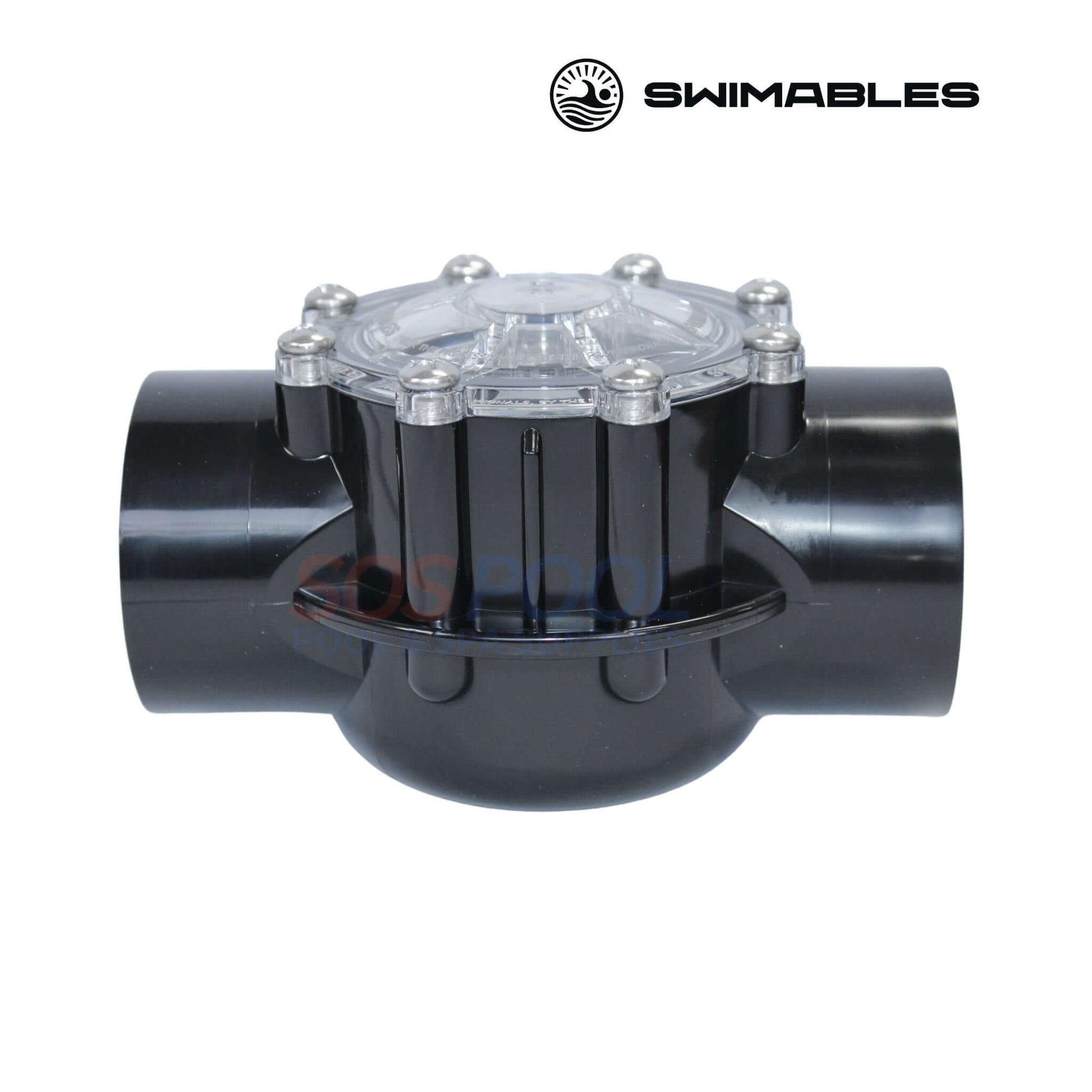 Swimables CPVC Check Valve 7305, 2" x 2.5", SW-35-120 for pool and spa plumbing - SOS Pool