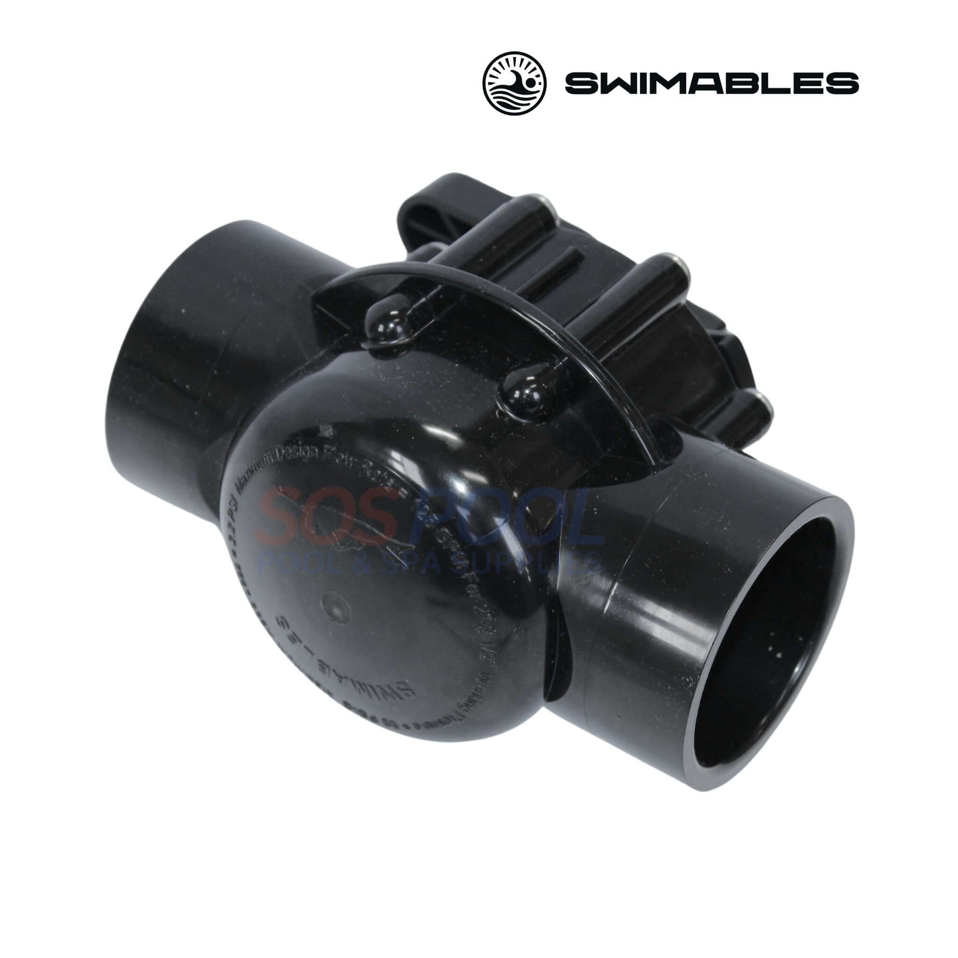 Swimables CPVC Diverter Valve 4716, 2" x 2.5", SW-35-220, for SOS Pool water flow management.