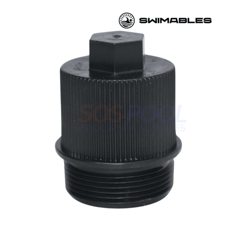 Swimables Drain Cap with O-Ring for Pentair Filters SW-26-030, ensures secure sealing for SOS Pool maintenance.