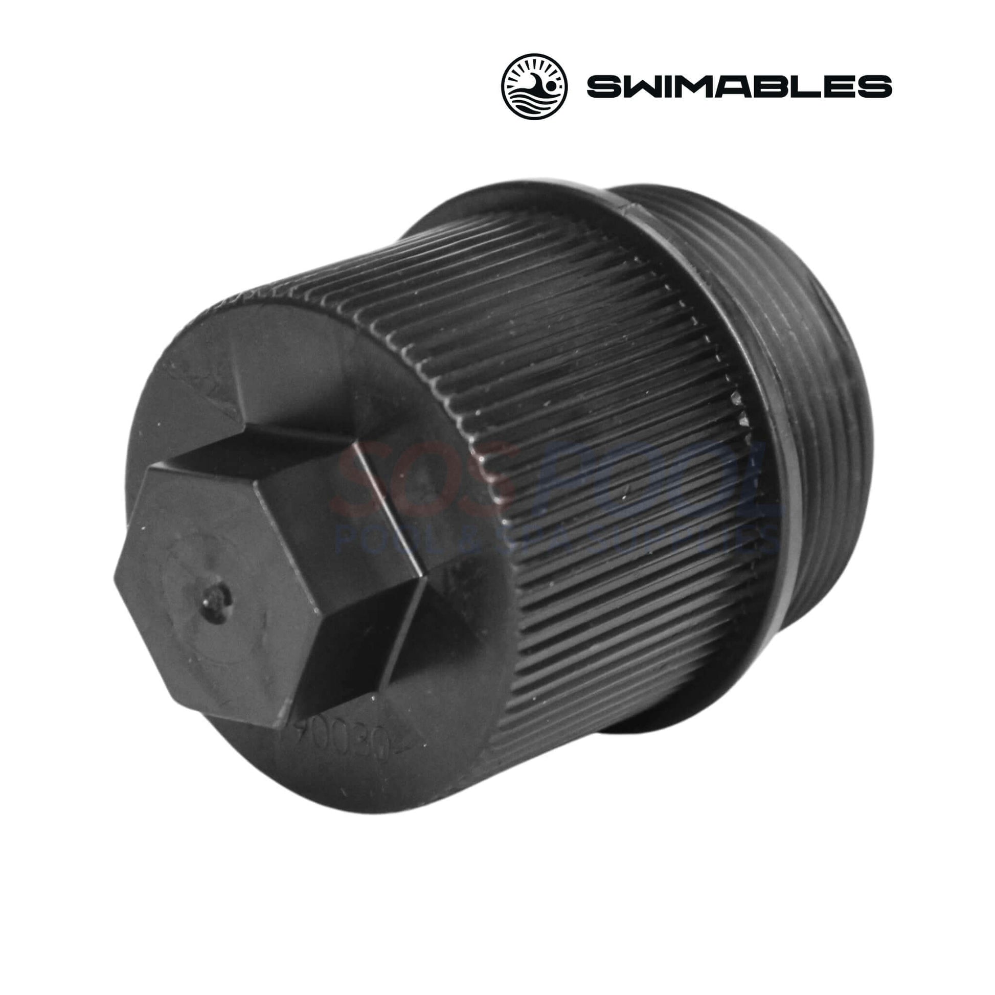 Swimables Drain Cap with O-Ring for Pentair Filters | 190030Z | SW-26-030 | Secure Seal for SOS Pool