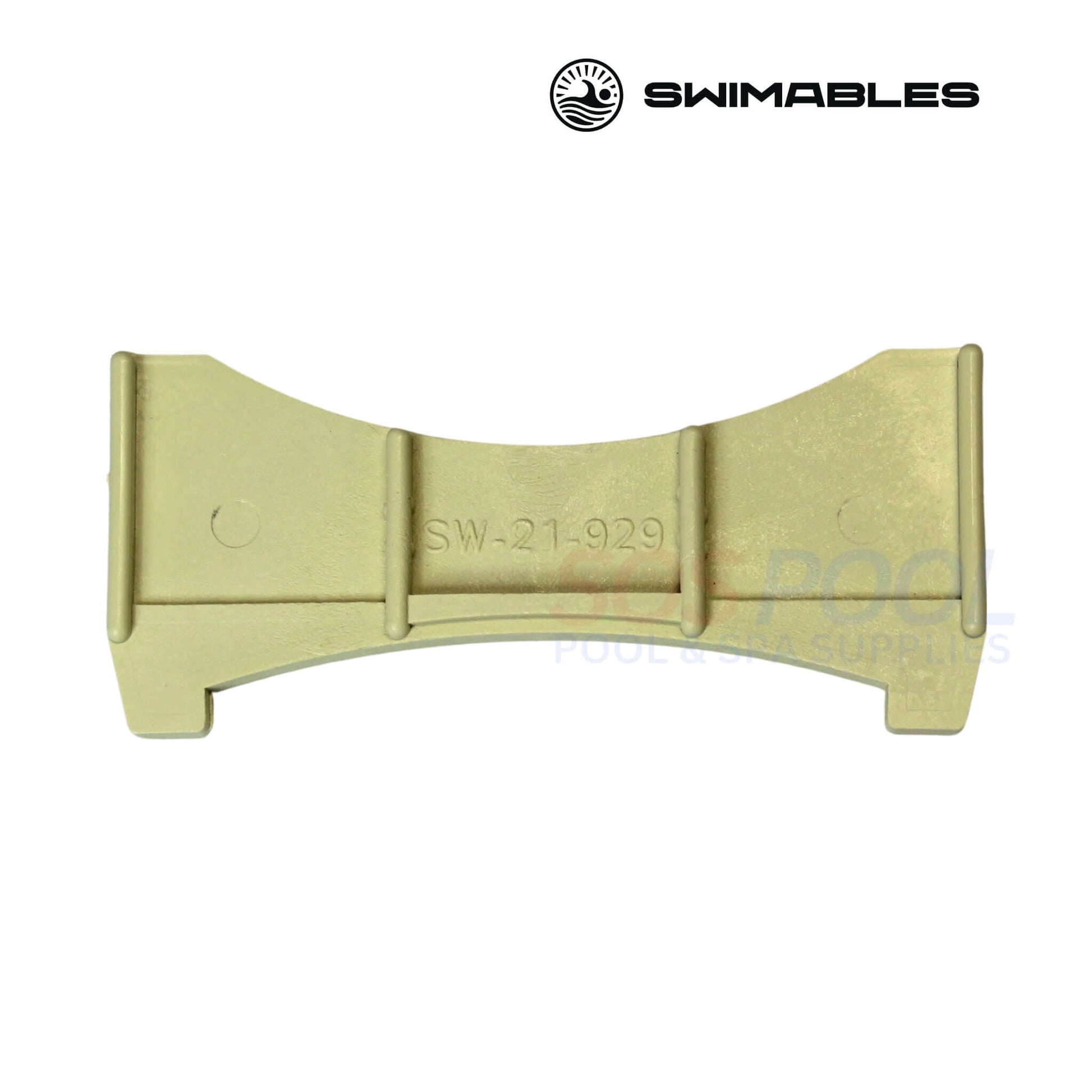 Swimables SW-21-929 Foot Insert for Pentair 070929, durable, yellow, supports WhisperFlo & IntelliFlo pumps, pool supplies.