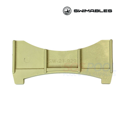 Swimables SW-21-929 Foot Insert for Pentair 070929, durable, yellow, supports WhisperFlo & IntelliFlo pumps, pool supplies.