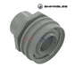 Swimables Gray Flush Mount Return Fitting | 1" Socket x 1" Eyeball | SW-30-816, gray ABS fitting for pool use from SOS Pool.