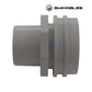 Swimables Gray Flush Mount Return Fitting | 1" Socket x 1" Eyeball | SW-30-816 side view in gray, ideal for pool supplies at SOS Pool.