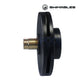 Swimables Hayward Pump 2HP Impeller | SPX2615C | SW-22-005, black replacement impeller for pool pumps, precision molded for efficiency.