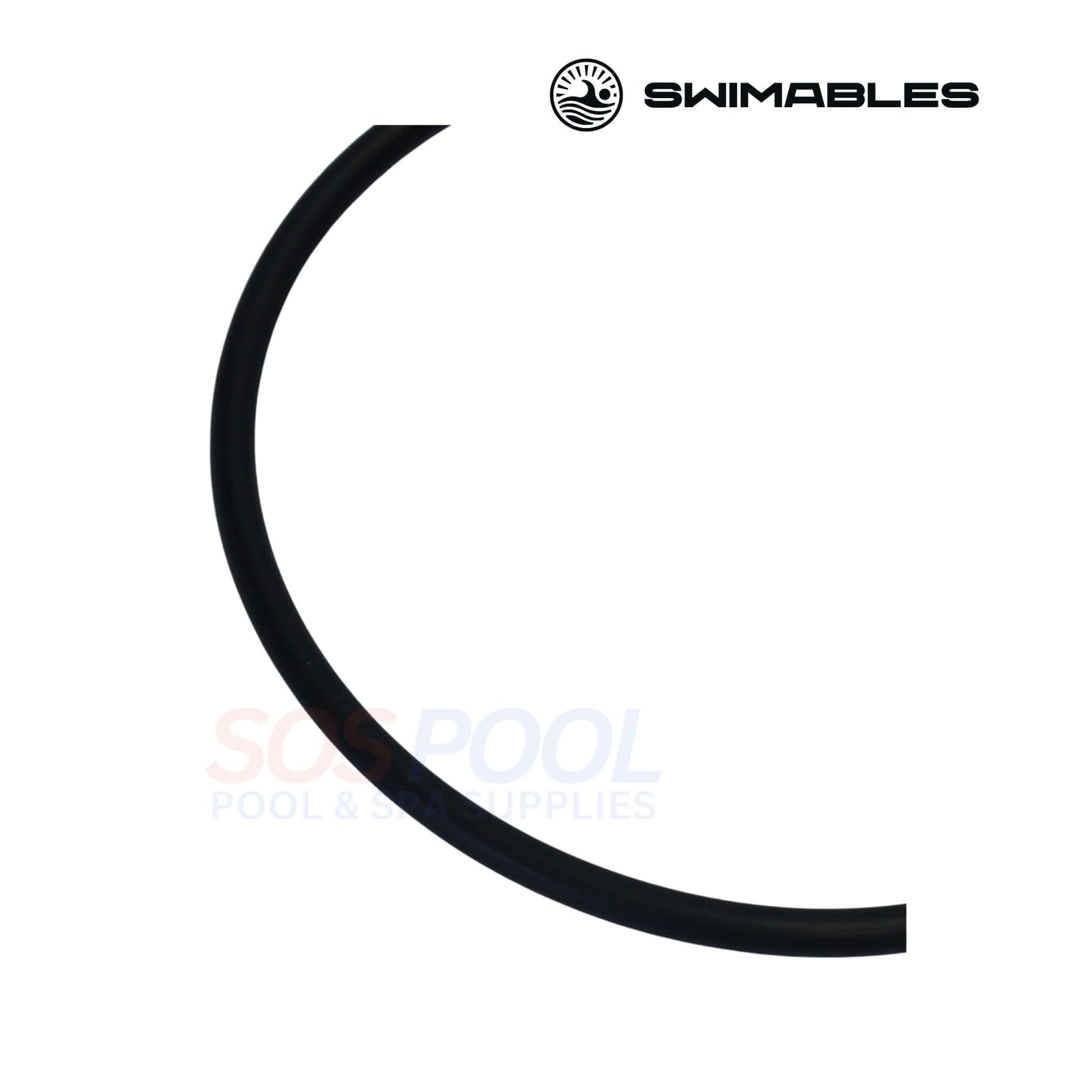 Swimables Hayward Super II Strainer Lid O-Ring | SPX3000S | SW-80-012, black sealing ring for pool pump lid, SOS Pool.