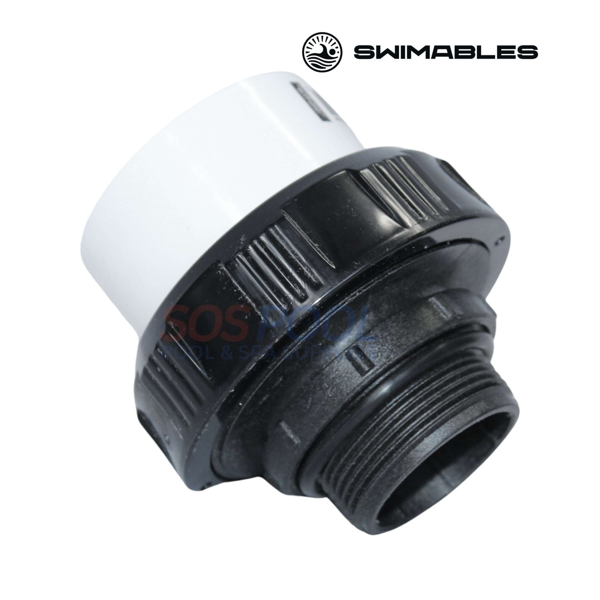 Swimables Hi Temp Union SW-30-217, 1.5" MIP x 2" Socket, Durable for Pool & Spa by SOS Pool.