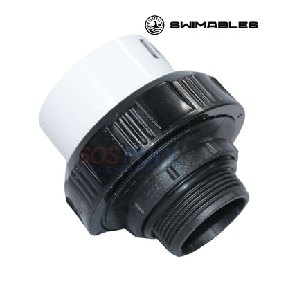 Swimables Hi Temp Union SW-30-217, 1.5" MIP x 2" Socket, Durable for Pool & Spa by SOS Pool.