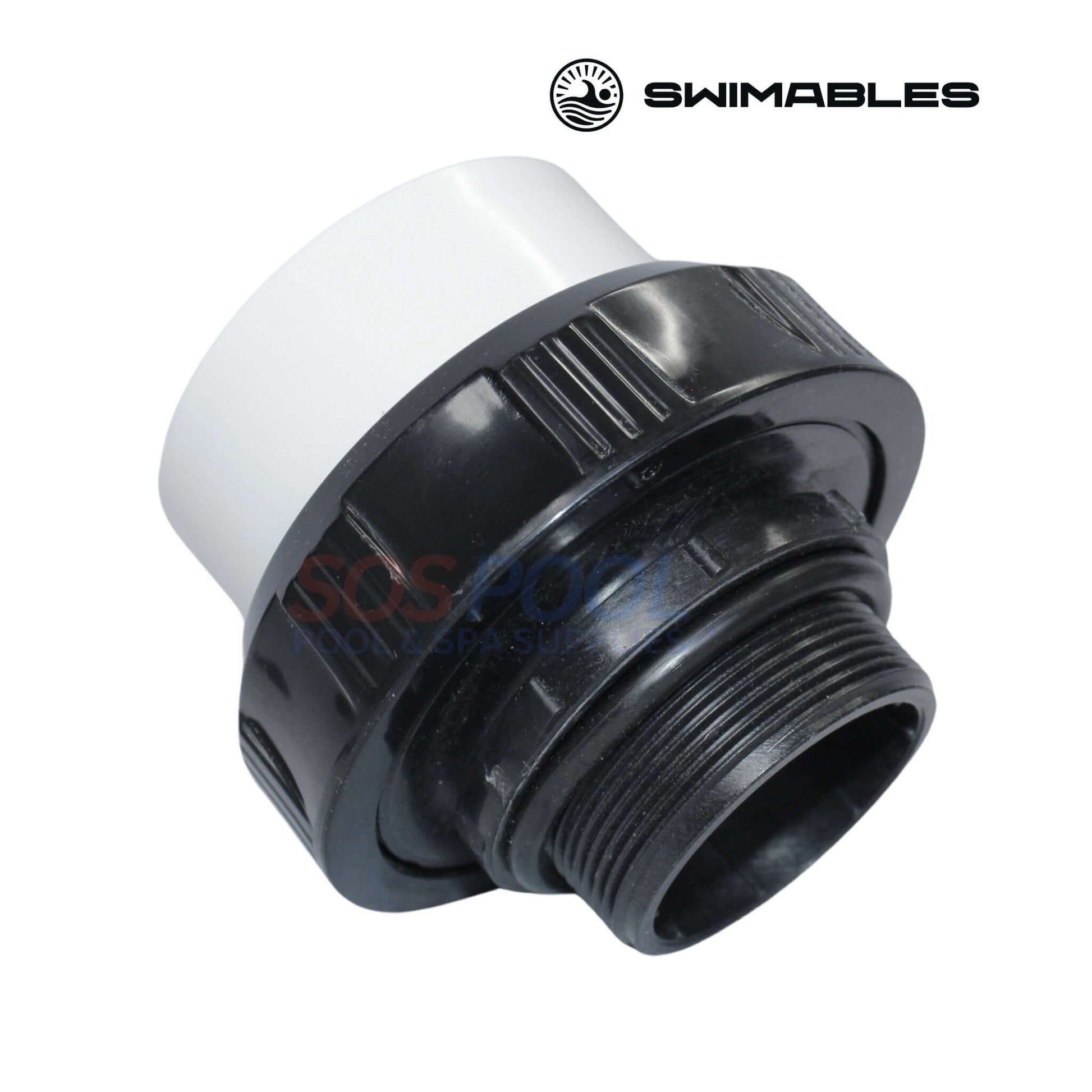 Swimables High Temp Union SW-30-322 with 2" MIP and 2.5" Socket for pool systems - SOS Pool