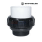 Swimables High Temp Union SW-30-220 2" MIP x 2" Socket for SOS Pool Applications