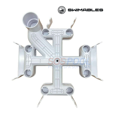 Swimables Jandy Style Replacement Pool DE Manifold V55-201 R0359000 SW-28-400 for improved filtration by SOS Pool.