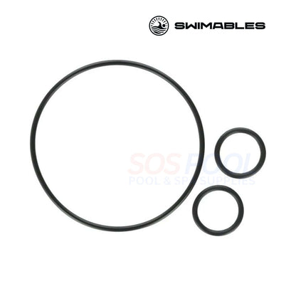 Swimables Jandy Valve O-Ring Kit | O-515KIT | SW-80-515, featuring O-rings for pool valve restoration, black elastomer material.