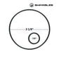 Swimables Jandy Valve O-Ring Kit | O-515KIT | SW-80-515 includes O-rings measuring 3 1/8" and 7/8" for pool valve repair.