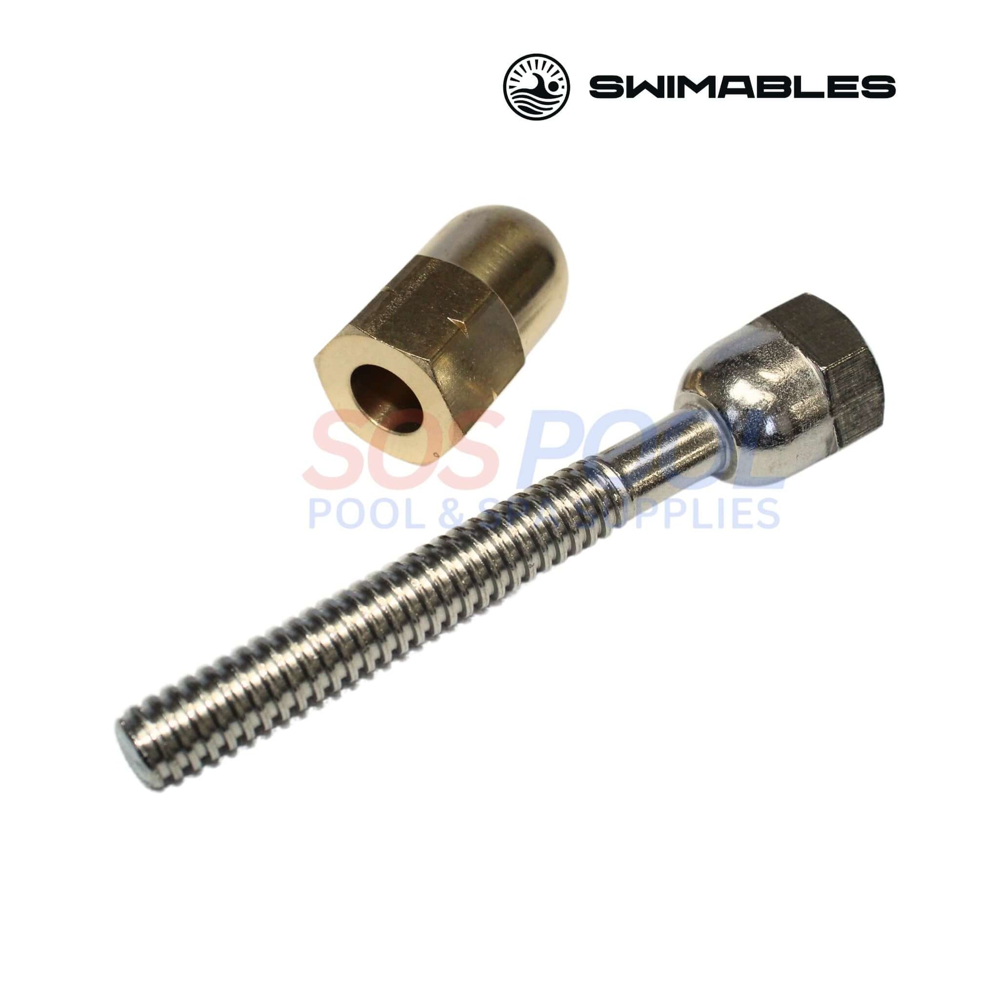 Swimables Nut Bolt Kit for Hayward Filter Clamp | DEX2421J2 | SW-27-421 from SOS Pool, Durable Parts for Optimal Filtration