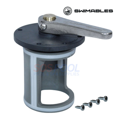Swimables Ortega Valve Complete Insert SW-31-060 2 inch for pool spa efficiency by SOS Pool