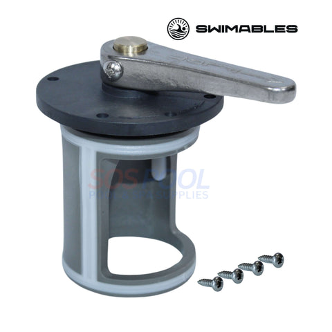 Swimables Ortega Valve Complete Insert SW-31-060 2 inch for pool spa efficiency by SOS Pool