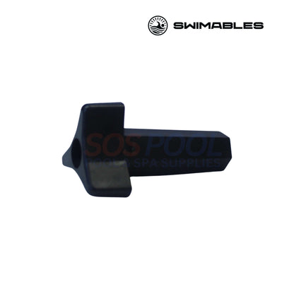 Swimables Pentair 2000/4000 Series Filter Clamp Knob | 076033 | SW-26-033 in black. Durable aftermarket pool part for Pentair filters.